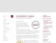 Tablet Screenshot of domorent.info